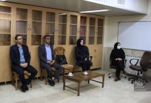 مراسم تكريم آقاي دكتر يونسيان و معارفه آقاي دكتر رضا اندام به عنوان  رئيس دانشكده تربيت بدني 